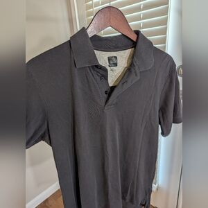 Men's Black Polo Shirt Saks Size Small
